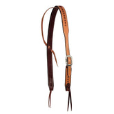 Headstall Slip Ear Cowboy Knot Rough Out Buckstitch - FG Pro Shop Inc.